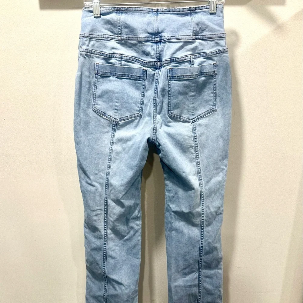 Ulla Johnson High Rise Button Fly Front Pockets Size 8 - Picture 5 of 10